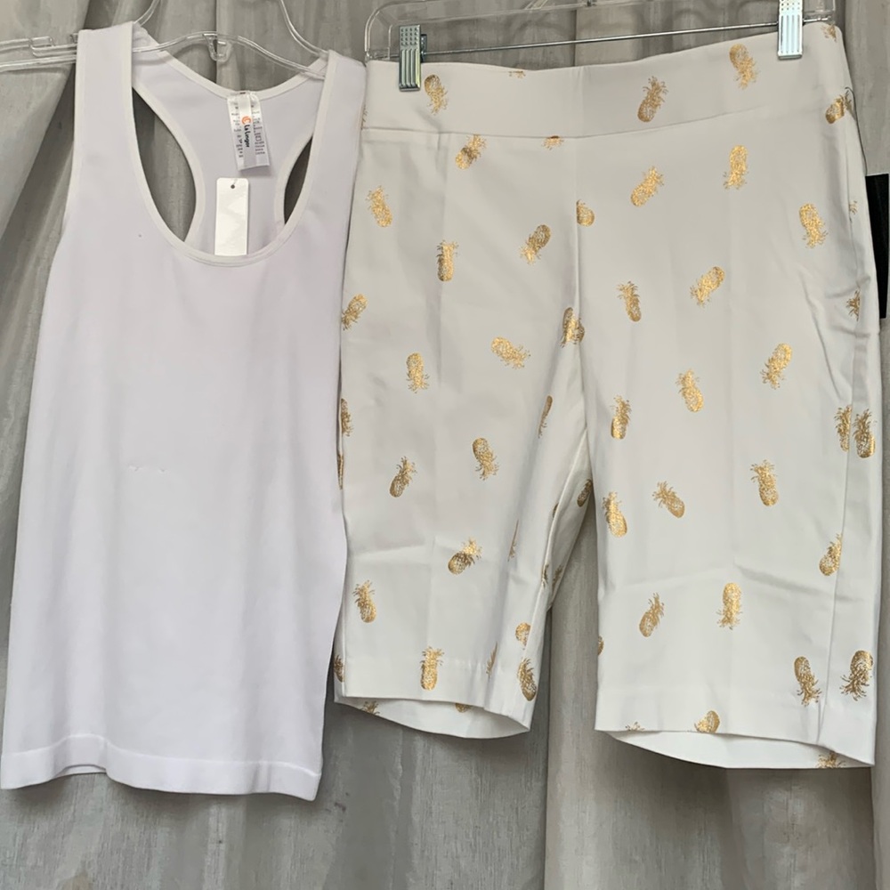 Laura Cruz shorts combo